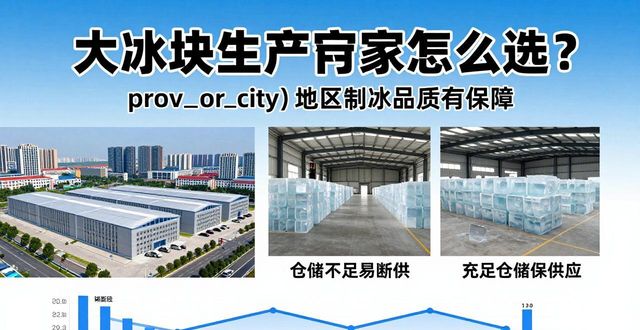 大冰块生产厂家怎么选?成都地区制冰品质有保障