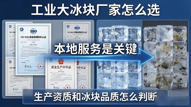 工业大冰块厂家怎么选？成都本地服务是关键