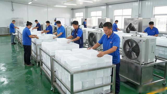 成都夏季车间降温冰块_车间冰块降温方法_夏季车间降温冰块